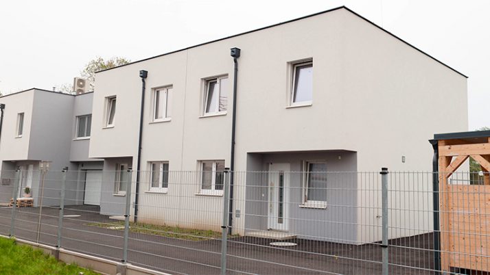 Schwadorf, Johannesweg – 12 Reihenhäuser